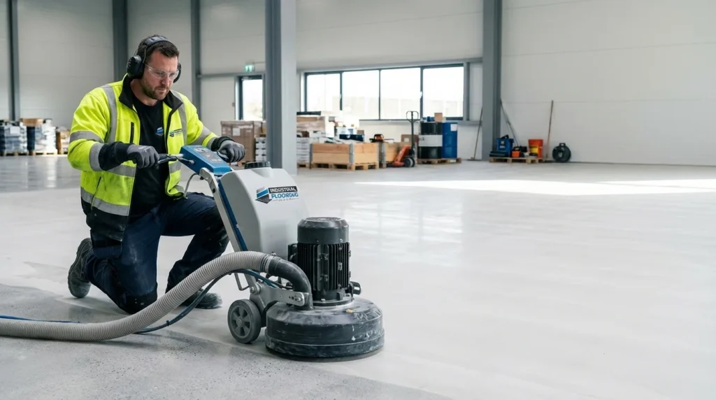 Industrial Flooring Auckland commercial flooring project